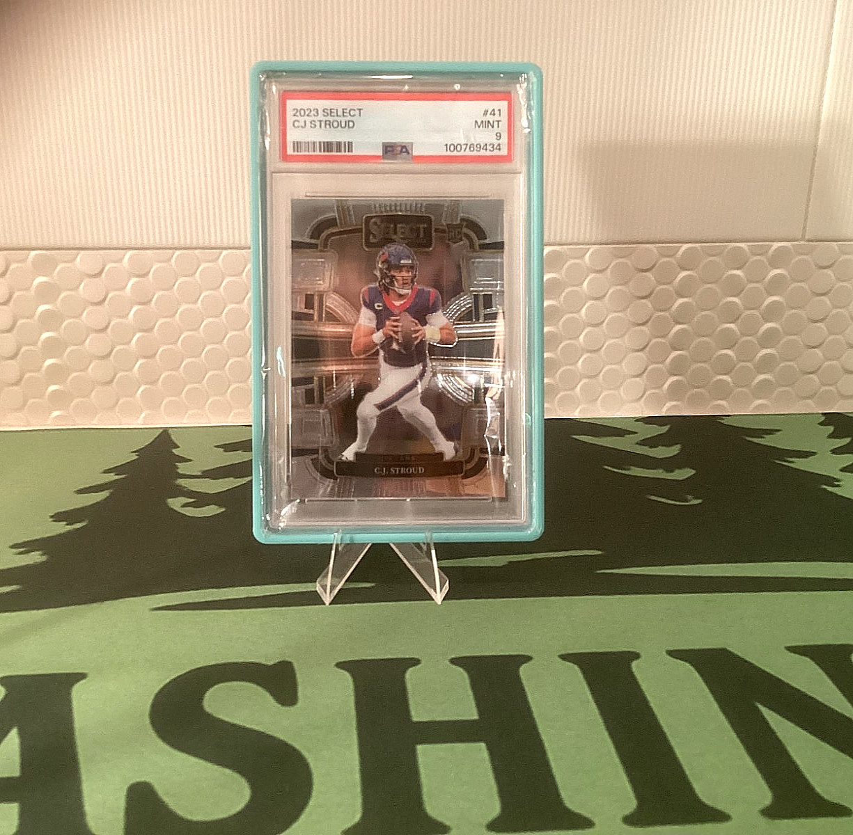 2023 Panini Select - NO.41 Concourse CJ Stroud Rookie Card PSA 9