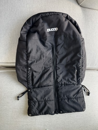Doona Stroller Footmuff  Warmer Cover - Black - Used - Great Condition
