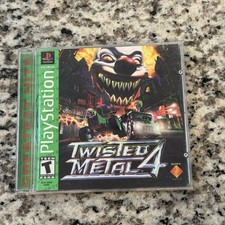 Twisted Metal 4 Greatest Hits PS1 PlayStation 1 CIB Complete Tested Working Sony