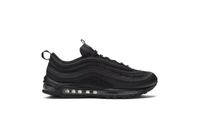 NIKE AIR MAX 97 TOTAL BLACK UNISEX SCHUHE 36 BIS 45 NEU