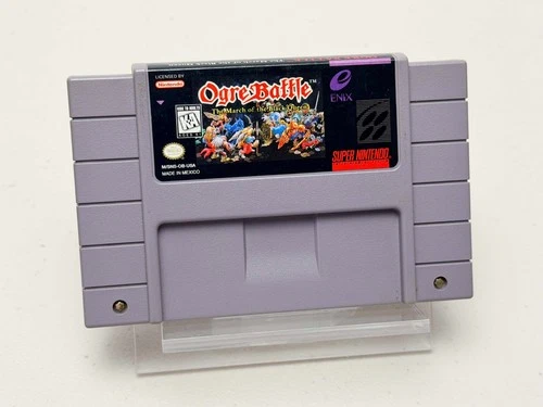 Ogre Battle The March Of The Black Queen (Super Nintendo Snes) Authentic