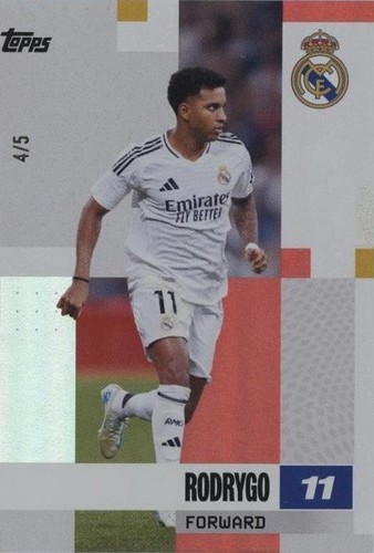 Adidas Real Madrid 2024/25 Third Jersey – Rodrygo #11 UCL Patch
