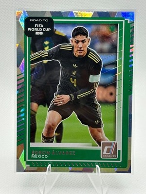 2025-26 Donruss Road To The World Cup Edson Alvarez #76 CUBIC Mexico
