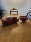 1958-61 Tonka Step Side and Trailer. Nice Original.