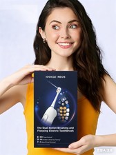 Electric Toothbrush with Water Flosser Combo,...
