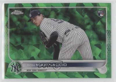 2022 Topps Chrome Update Sapphire Green 26/75 Ron Marinaccio Rookie RC 6ns