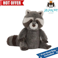 Jellycat Trixiwoo Raccoon Plush Toys With Tags + Dust Bag Brand New