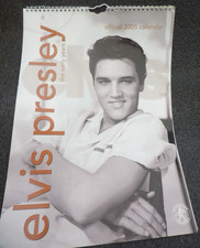 Elvis Presley Vintage Calendar 2005👀👀👀👀👀👀👀