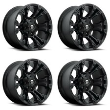 Set 4 20 Fuel D560 Vapor 20x9 8x180 Matte Black Wheels 20mm Offroad Truck Rims