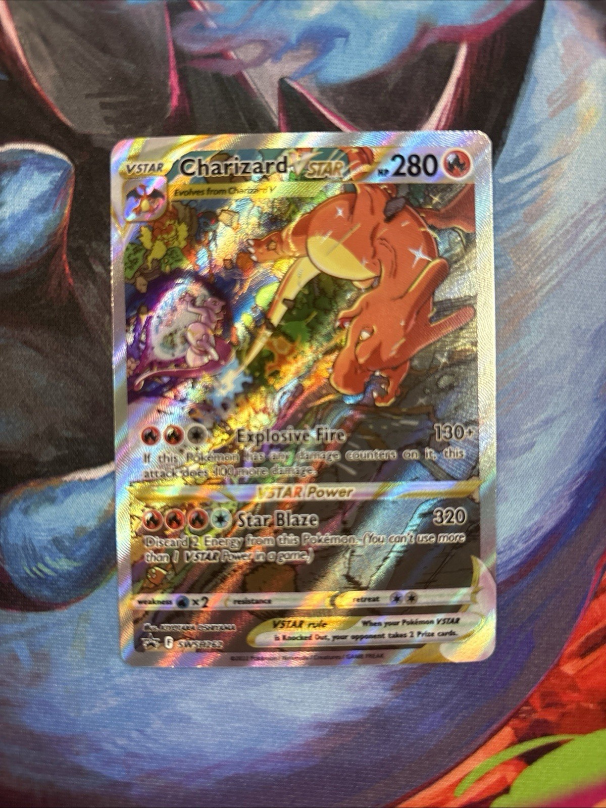 Charizard Vstar - SWSH262 UPC Black Star Promo Alternate Art Pokemon Mint
