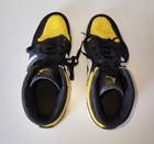 Nike Air Jordan 1 Retro Mid 2019 Black Yellow Size 6.5 (RARE) — photo 5