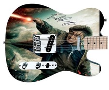 Daniel Radcliffe Signed Harry Potter Graphics Photo Guitar ACOA