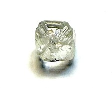 1.31 Carats White F color VVS Unique Uncut Raw Rough Diamond
