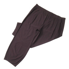 NWT Eileen Fisher Ankle Lantern Dark Brownstone Washable Stretch Crepe Pants 2X