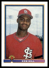 1991 Bowman Ken Hill St. Louis Cardinals #390 15073