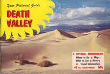 1960's Death Valley Color Photo View Booklet