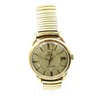 Vintage Omega Seamaster 10k GF Automatic 35mm 7in Date Wristwatch #WB4676-3