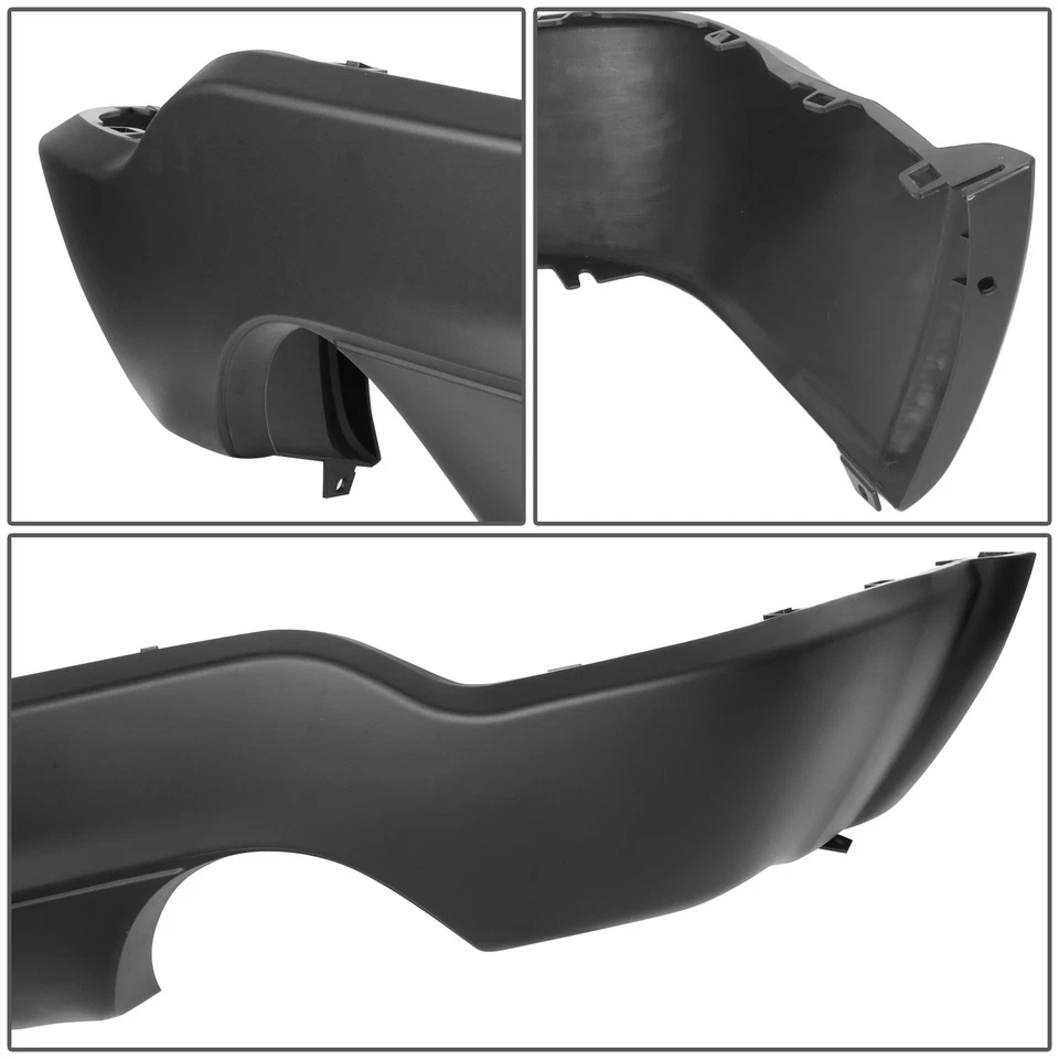 Cenefa de parachoques inferior trasera texturizada estilo OE para Jeep Grand Cherokee WK 2011-2022 Foto 2 de 3