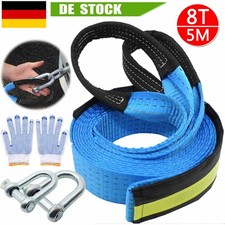 Abschleppseil 5M 8T Zugseil Abschlepphilfe Abschleppschlinge Abschleppgurt Auto