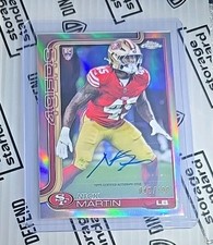 2025 Topps Chrome Nick Martin Auto 45/499 Number Match