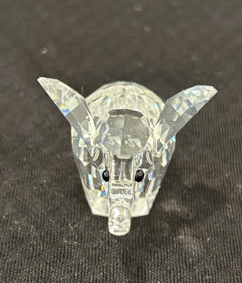 Boneco Swarovski cristal 015169 elefante grande 6,5 cm. Estado superior - Imagem 4 de 4