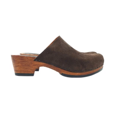Mules Néerlandaises Classiques - Daim Marron - MY573 CAM MARRON - Photo 1/4