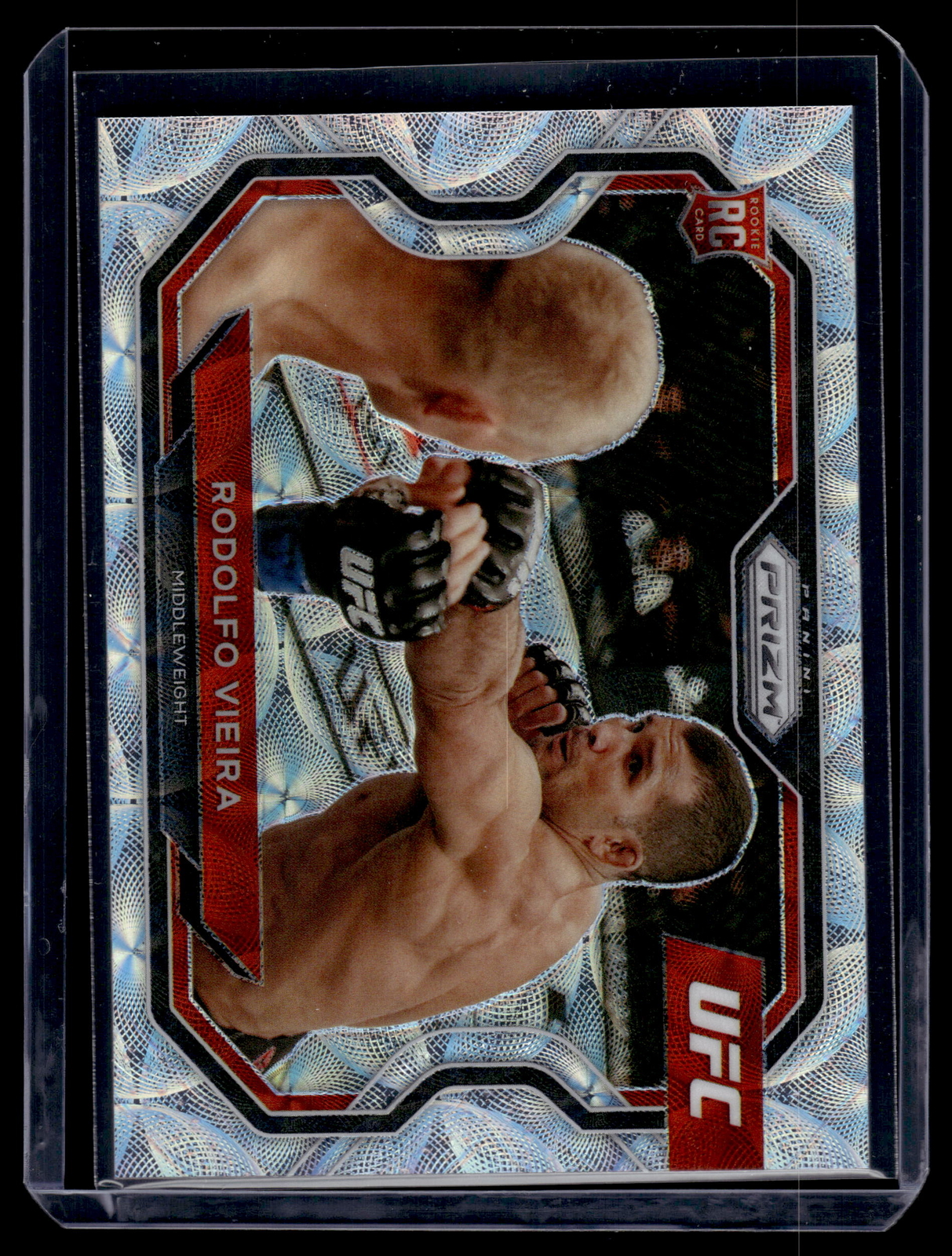 Rodolfo Vieira 2021 Panini Prizm UFC Premium Box Set Scope Card 27/99 #107