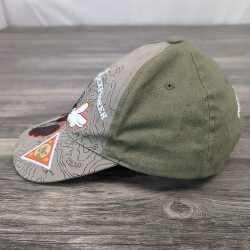 Mickey Mouse Baseball Hat Cap Youth Kids 28 Explorer Adjustable Strap Tan - Picture 5 of 8