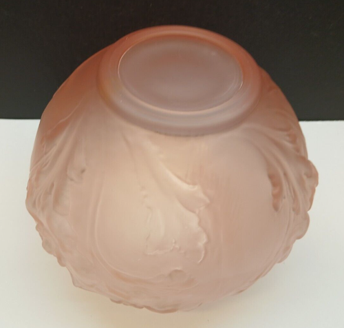 Vintage Tiffin Glass Pink Depression 5" Poppy Vase - Picture 6 of 6