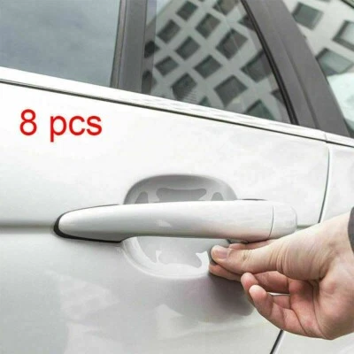 8× KFZ Auto Türgriff Mulde Lackschutz Pads gegen Kratzer Universal Transparent - Bild 1 von 4