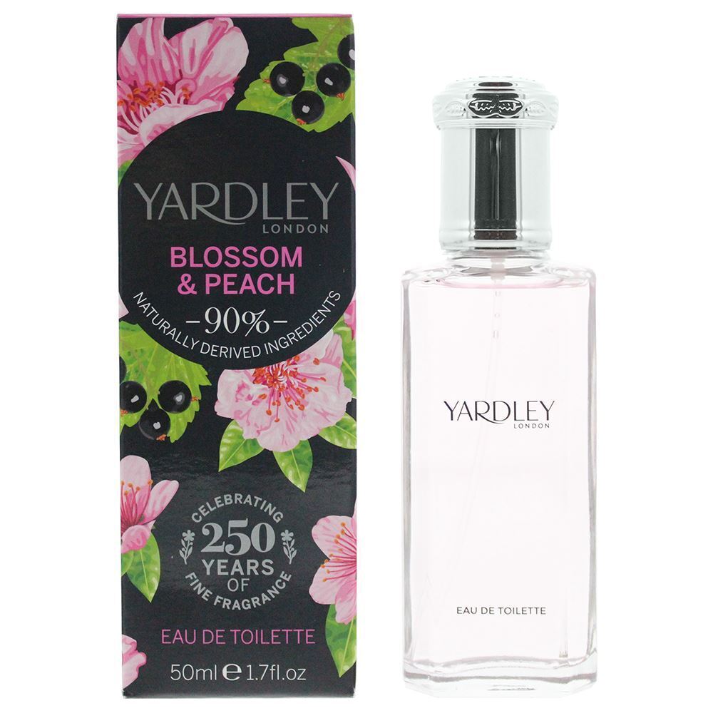 Image of Yardley Blossom & Peach Eau de Toilette 50ml Women Spray