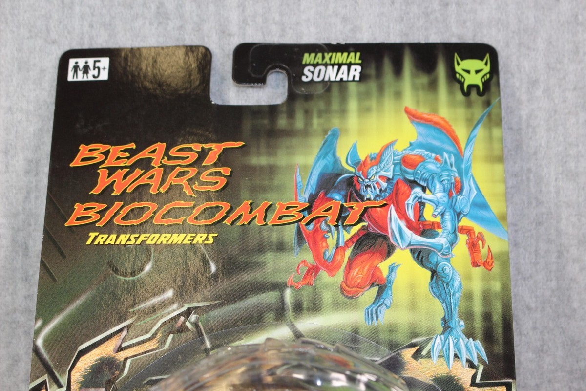 Transformers BeastWars ls2 Sonar 輸入版 TRANSFORMERS Maximal Sonar Beast Wars Biocombat Transmetals