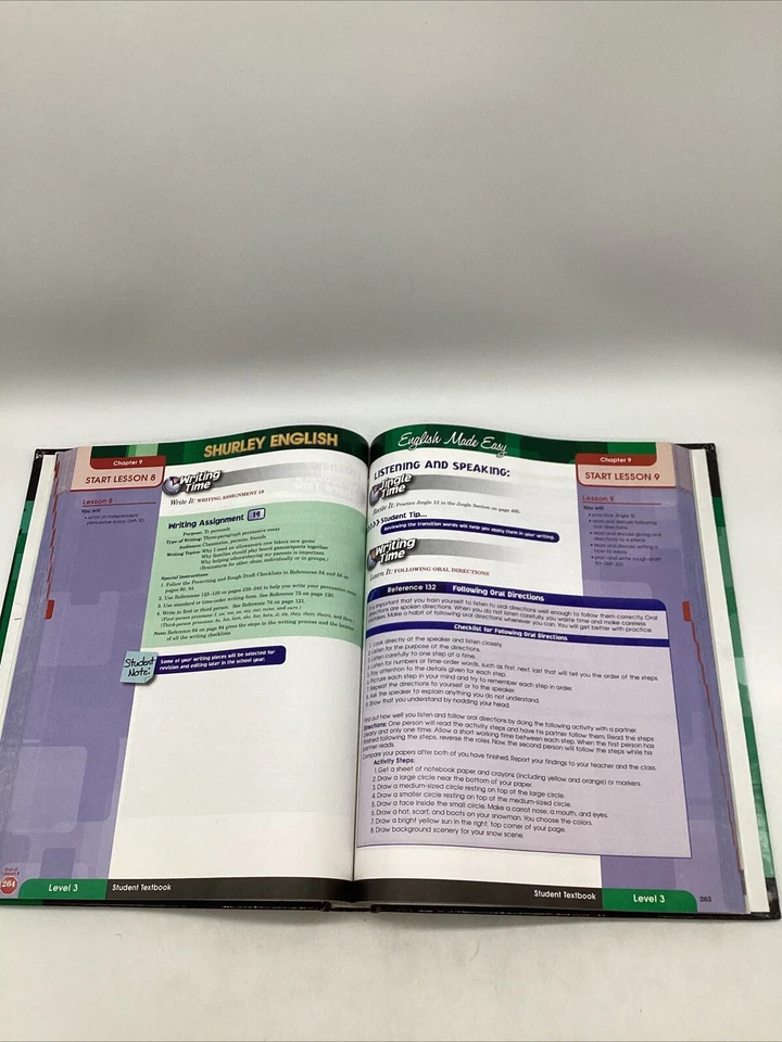 Shurley English Level 3 English Made Easy Student Textbook (2007) Hardback - Image 4 of 4