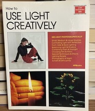 How To Use Light Creatively Book HPBooks Learn Photography Camera Lighting 1981
