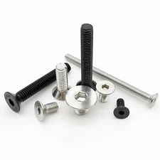 M2 M2.5 M3 M4 M5 M6 M8 Hex Allen Hexagon Socket Flat Countersunk Head Screw Bolt