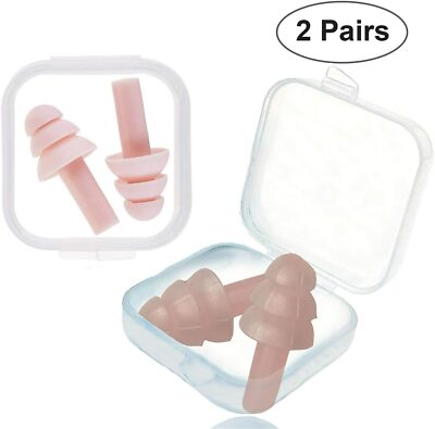 Bouchons d'oreille pour dormir, antibruit, bloque le bruit, réutilisables,