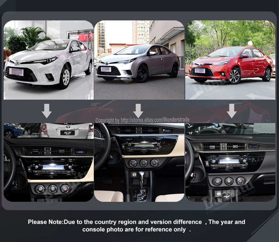 10.2" Android 10.0 Car GPS Radio Stereo Head Unit for Toyota Corolla 2014+ | eBay