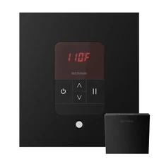 Mr. Steam MSITEMPOSQ-MB iTempo Square Control in Matte Black