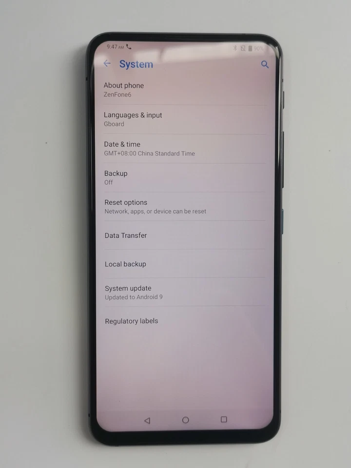 95%Ne w ASUS ZenFone 6-128 GB/256GB-Midnight Black (Unlocked) Flip camera - Image 2 of 4