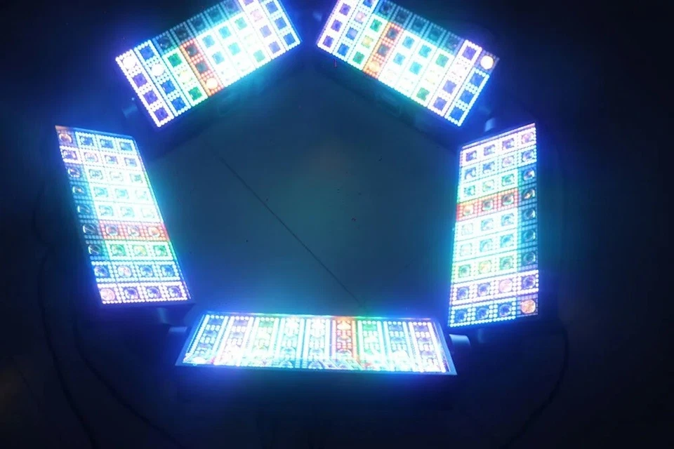 36 Matrix Golden Effect Moving Head Light for Disco DJ Stage Event Background - Image 2 of 4