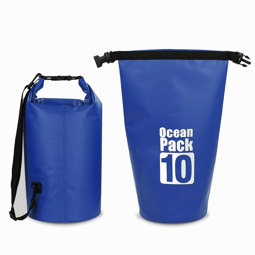 All Weather Protection Dry Bag for Kayaking Boating Water Sports Camping 10L - Picture 3 of 6