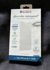 NEW Invisible Shield brand - Glass Elite Visionguard+ with Blue Light Filter
