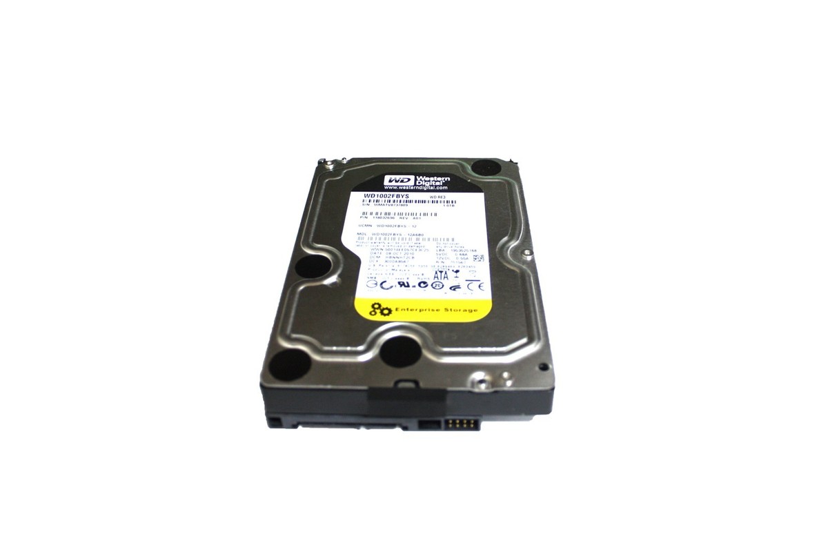 One Western Digital 1TB 3.5