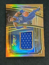 2019-20 Select Throwback Memorabilia Copper Prizms /49 #9 Wesley Matthews R6220J