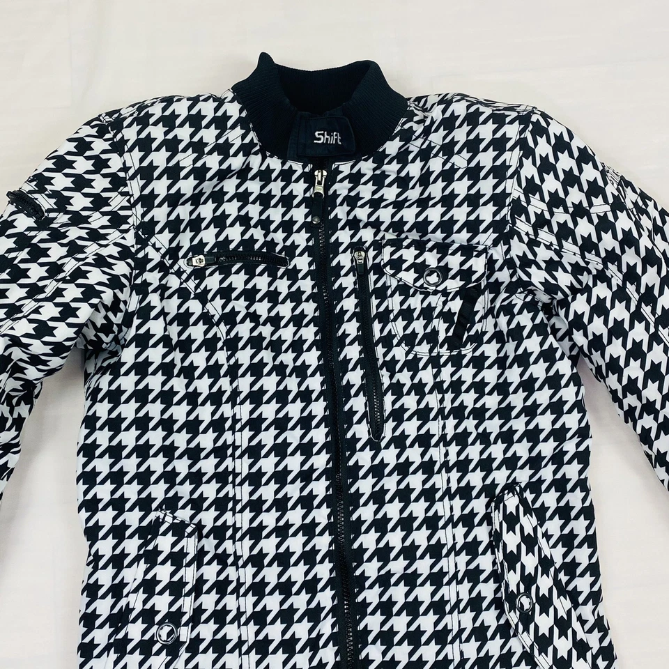 Chaqueta de motociclista Shift Chopper Crotch Rocket con armadura corredor mediana Foto 3 de 4