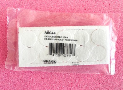 Hakko A5044 Ceramic Filter 10 pcs for FR-310/FR-4103(FR-410/FR-701/FR-702) Japan