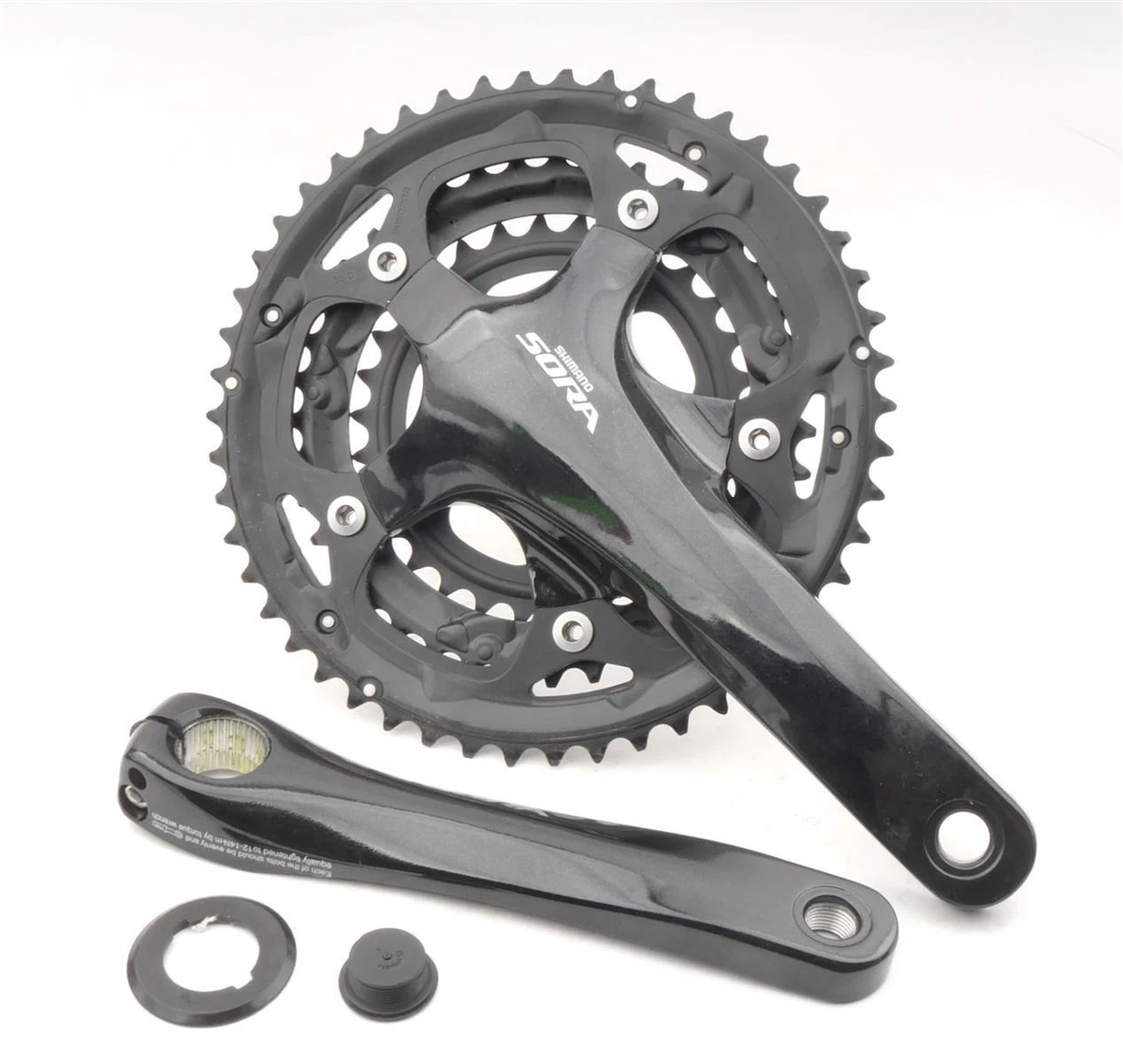 Shimano Sora R3000 9-Speed 34/50t 165 Mm Crankset, Bottom Bracket Not Included