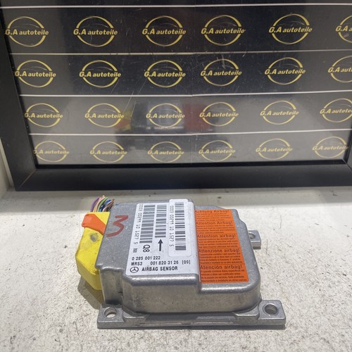 Mercedes A-Klasse A160 W168 Airbagsteuergerät Steugerät 0285001222
