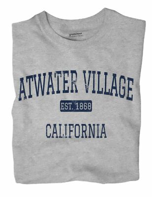 Atwater Village California CA T-Shirt Los Angeles EST