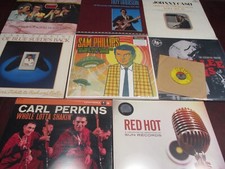 SUN RECORDS CARL PERKINS ROY ORBISON JERRY LEE LEWIS CASH ELVIS  RARE 12 LP SET